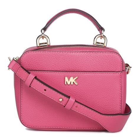 michael kors baby pink satchel|Michael Kors pink crossbody satchel.